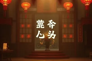 城市微光短剧封面，夜色里的楼群灯光